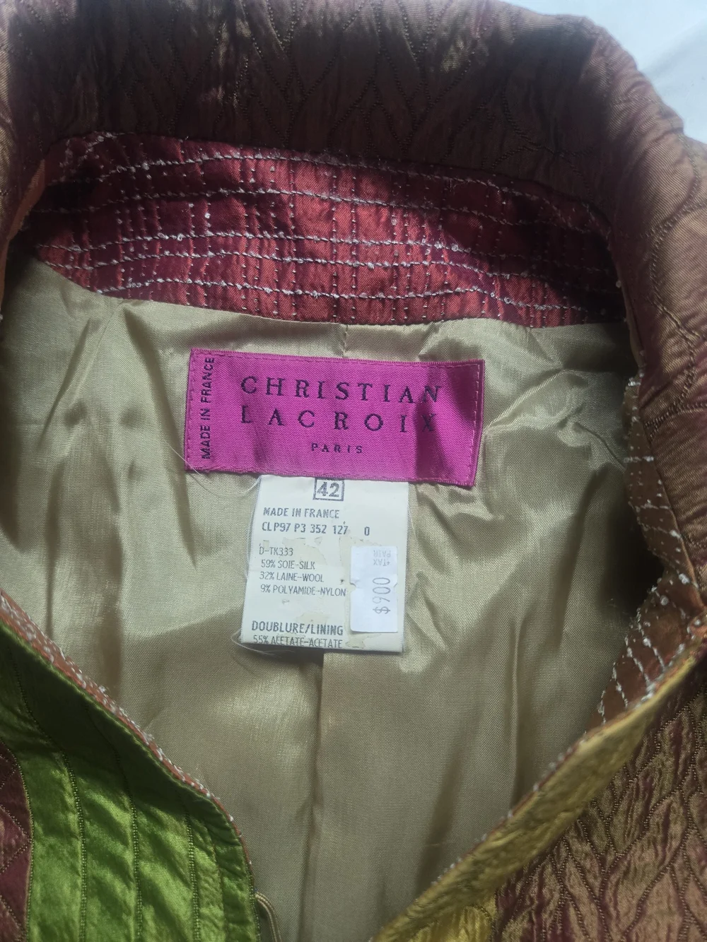 AUTHENTIC VINTAGE CHRISTIAN LACROIX
